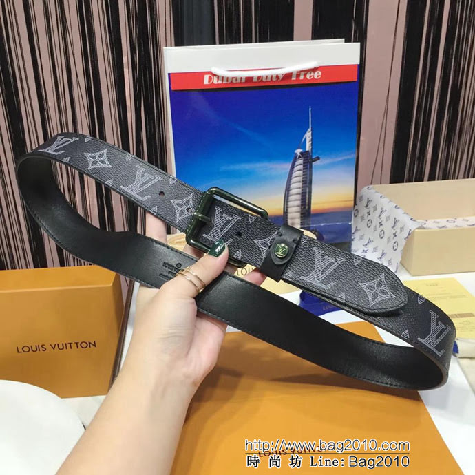 路易威登LV 皮具系列 Voyager腰帶 休閒百搭款 男士皮帶  xfp1125